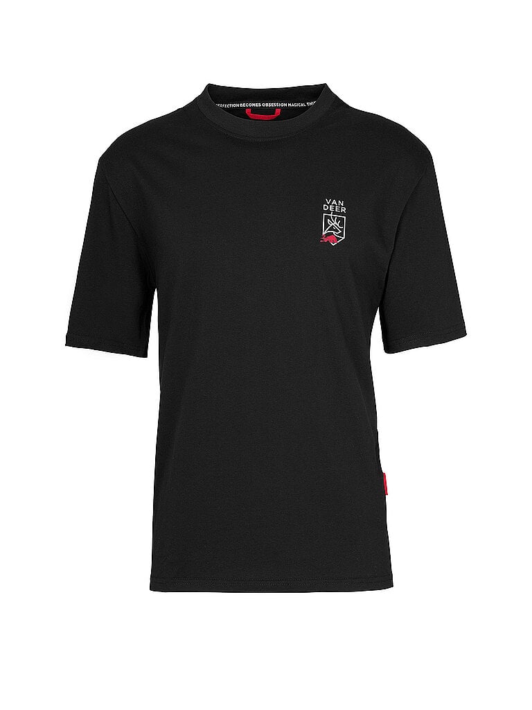 VAN DEER RED BULL SPORTS Herren Unterzieh T-Shirt Essential schwarz | S